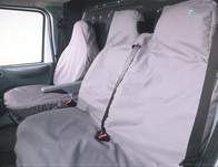 Town and Country Commercial Van Front 3 Seat Covers Set - Toyota HiAce 2010 onwards